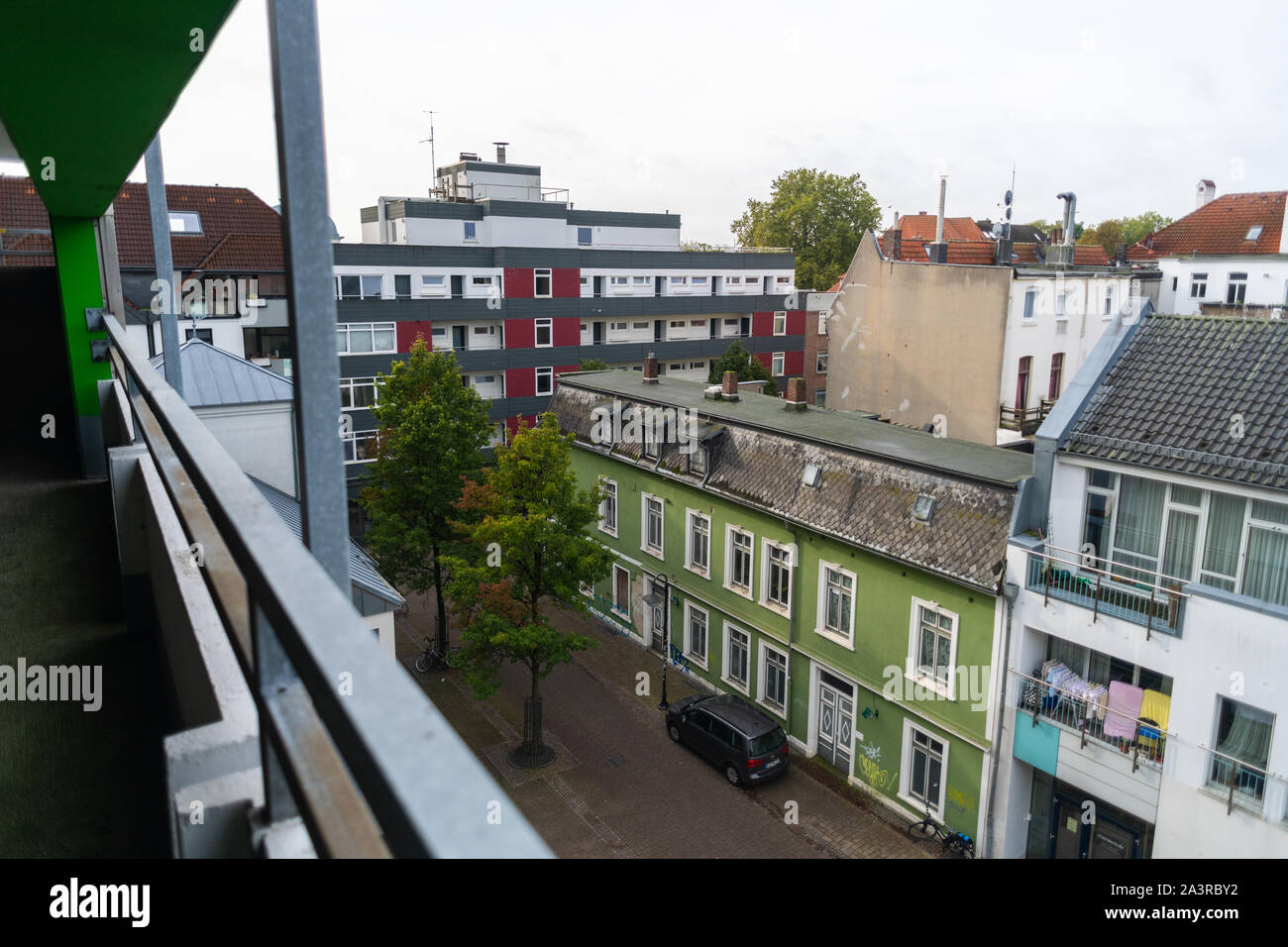 Oldenburg, Lower Saxony, Germany October 9, 2019 View of the city of