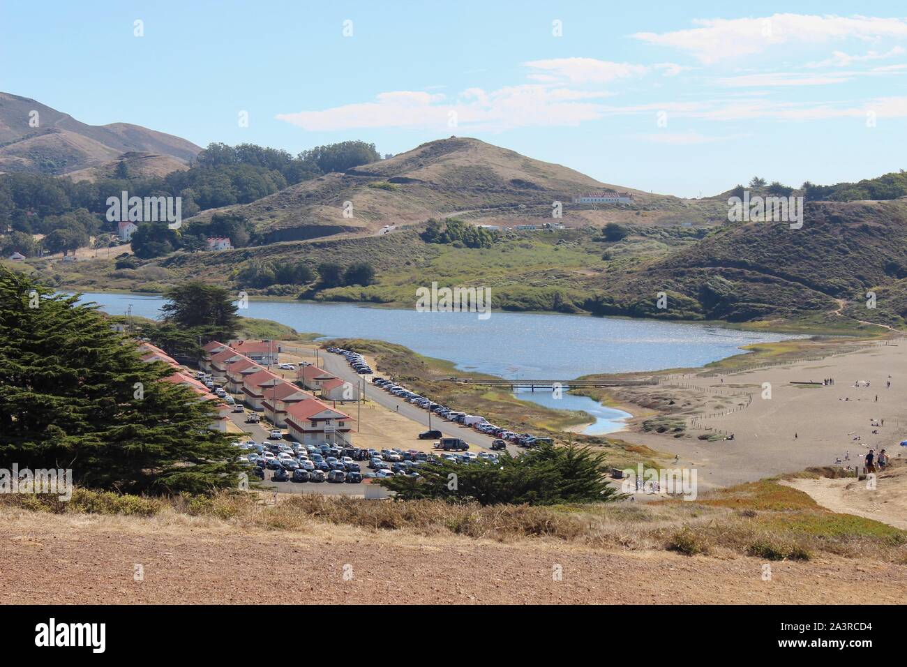 Rodeo Lagoon, Fort Cronkhite, Marin Headlands, California Stock Photo Alamy