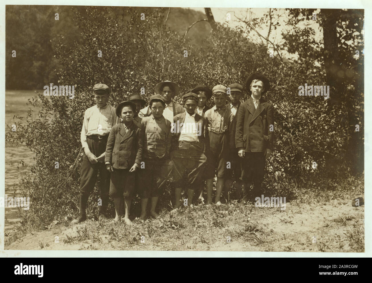 Sunday morning by the river. All of these boys work in Washington