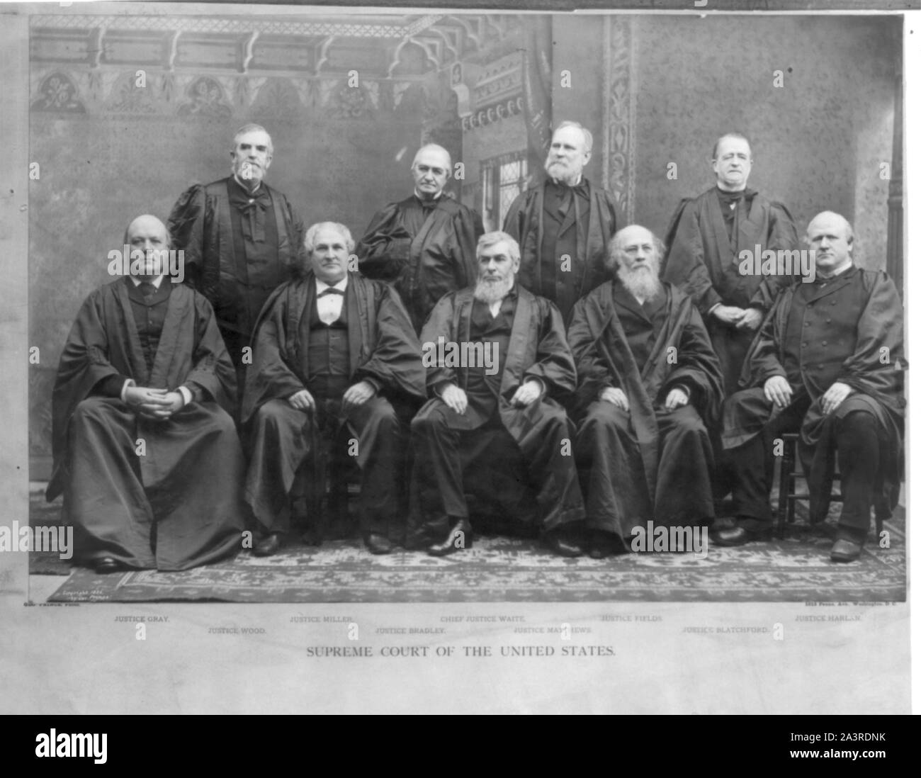 Supreme Court of the United States Stock Photo