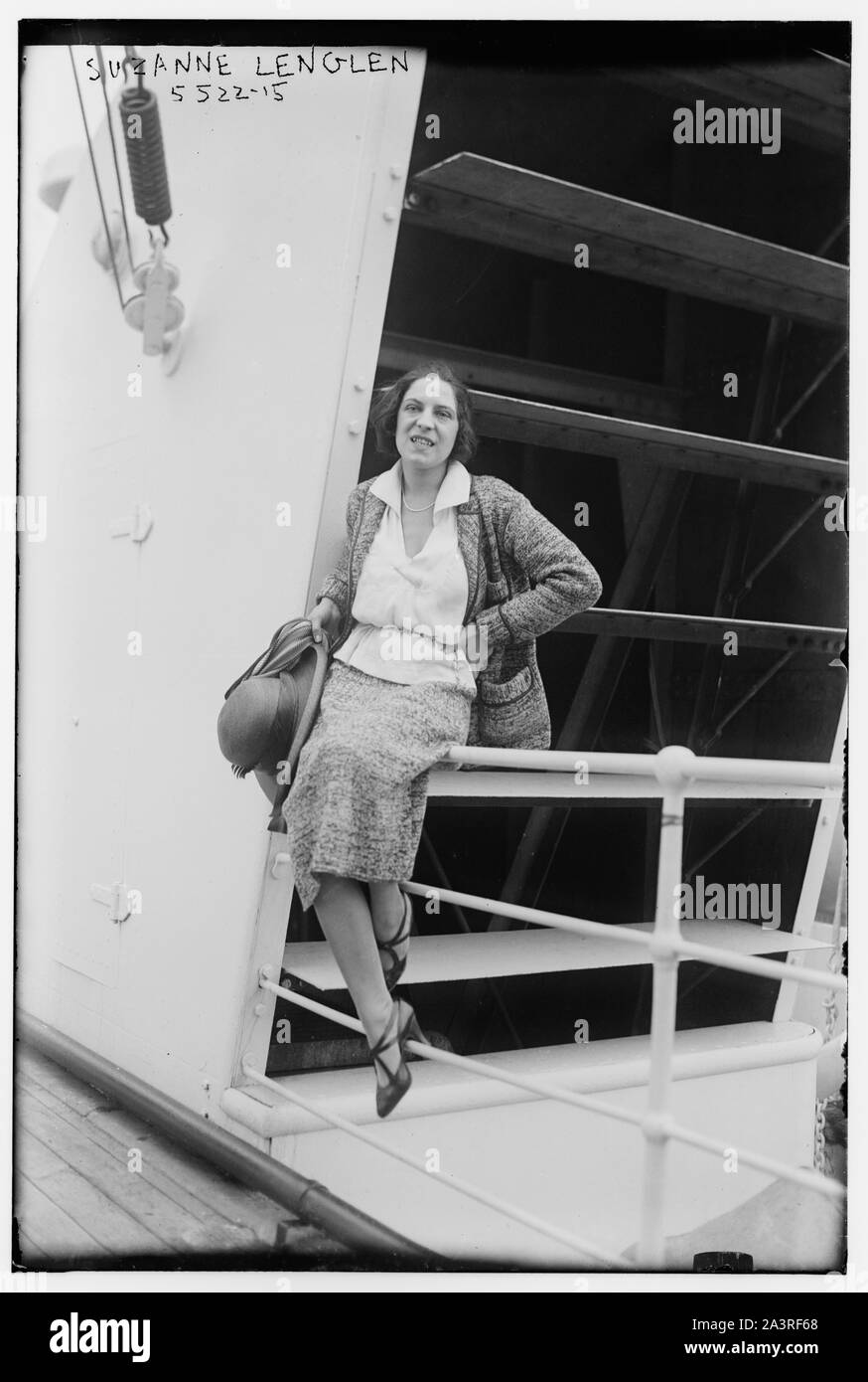 Suzanne Lenglen Stock Photo