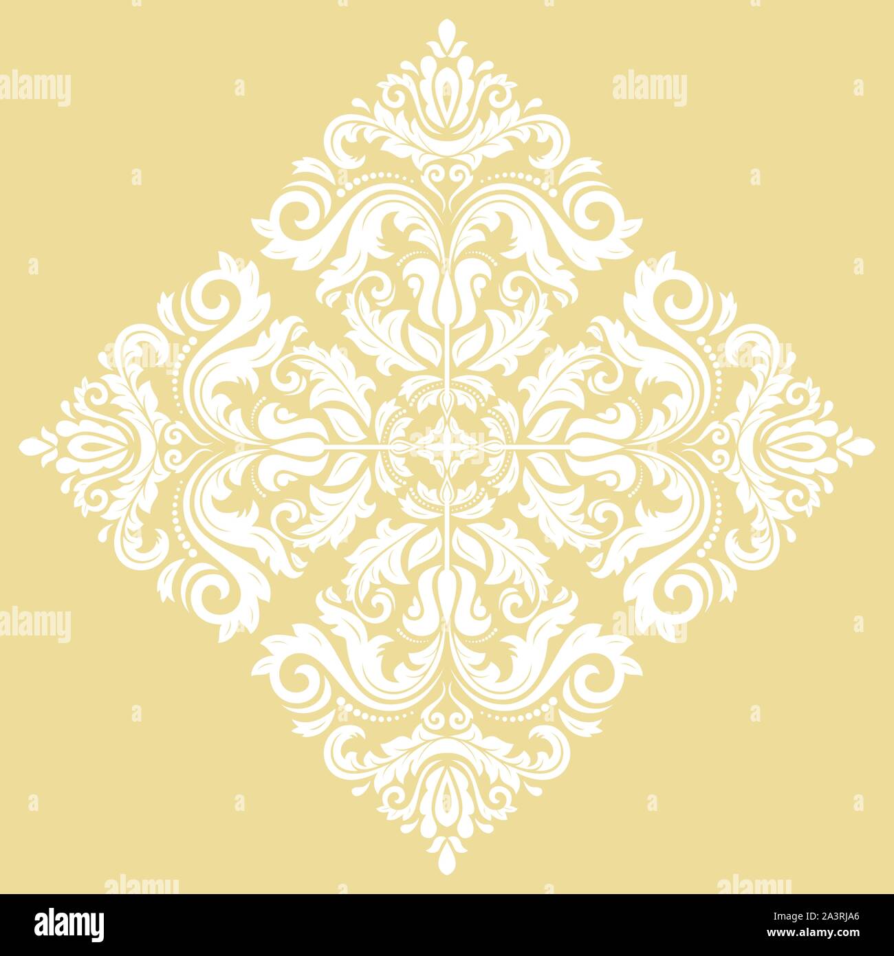 Oriental Abstract Vector Pattern Stock Vector