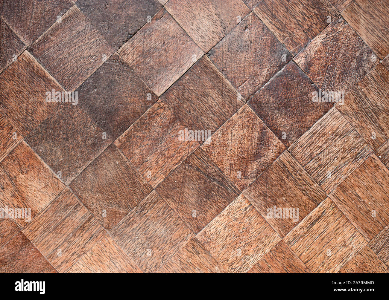 Photo of a medium dark wood texture. Stock Photo