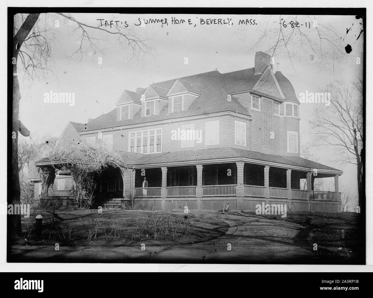 Taft's summer home, exterior, Beverly, Mass Stock Photo Alamy
