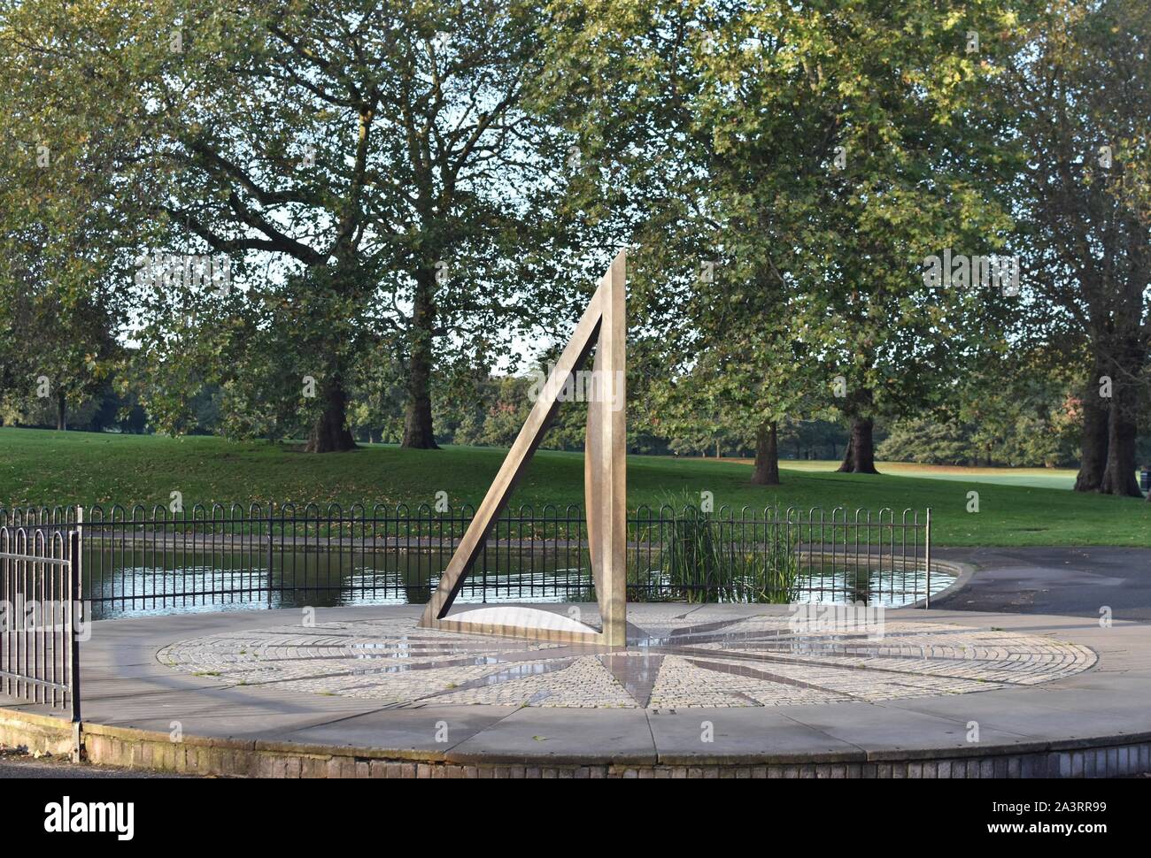Sundial Greenwich Park Stock Photo Alamy