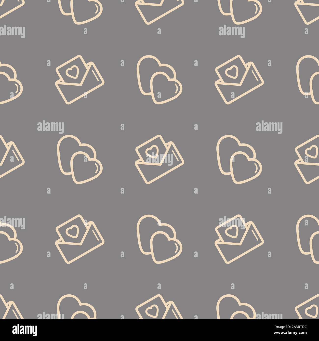 Wedding background seamless pattern in modern flat style Stock Photo ...