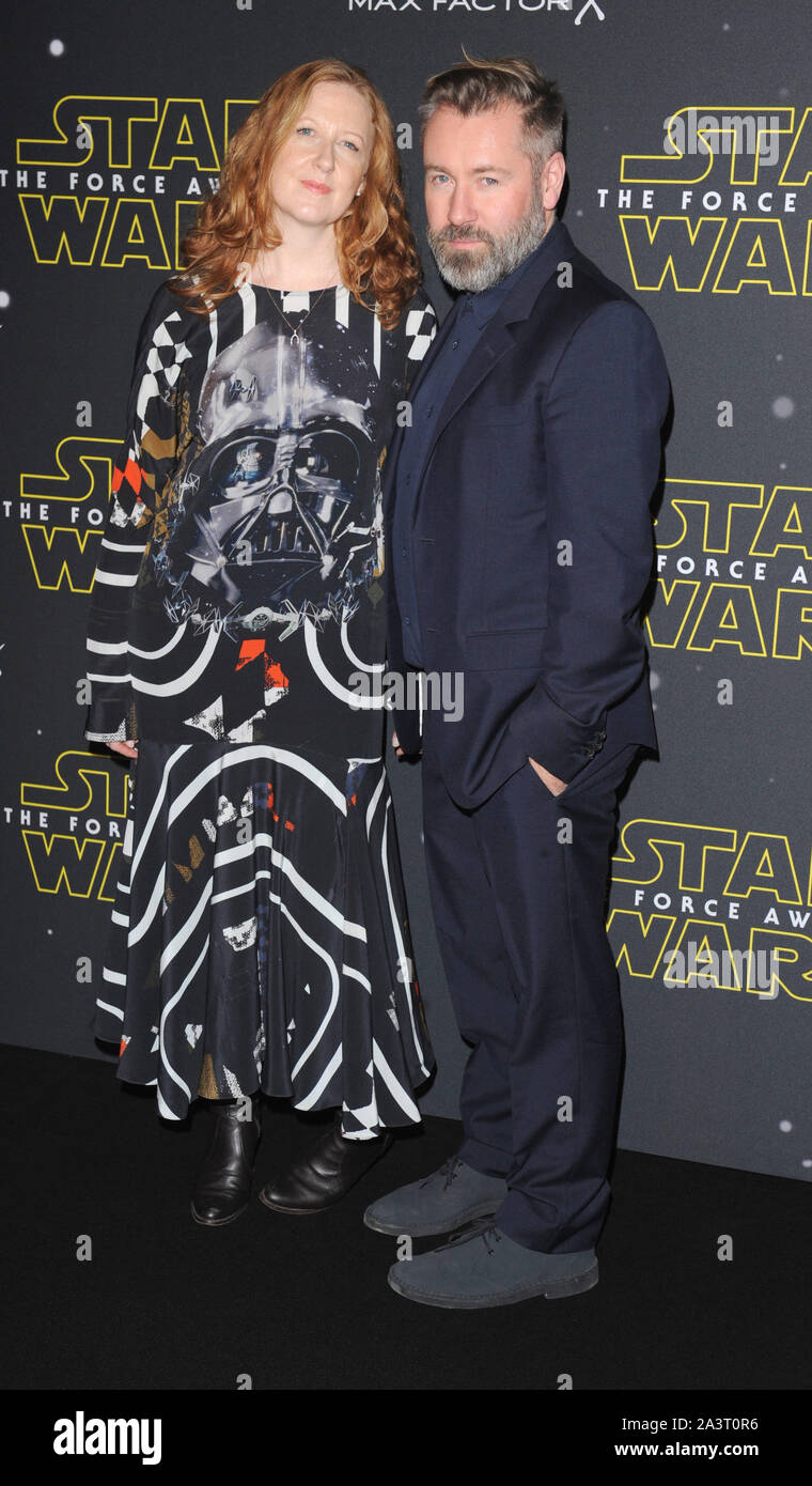 Photo Must Be Credited ©Kate Green/Alpha Press 079965 26/11/2015 Preen, Thea Bregazzi and Justin Thornton Star Wars Fashion Finds The Force Event at The Old Selfridges Hotel London Stock Photo