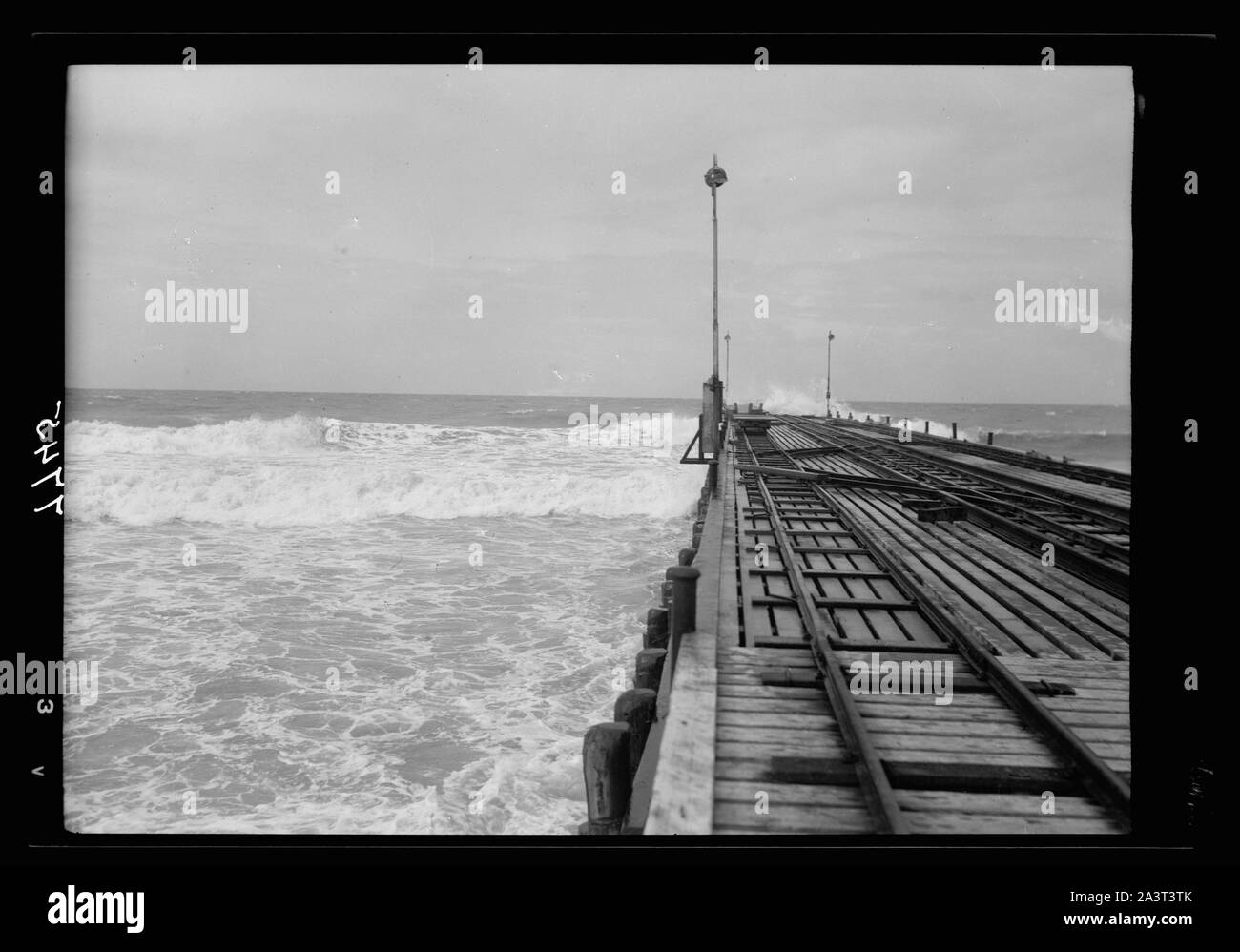 Tel Aviv. The jetty Stock Photo - Alamy