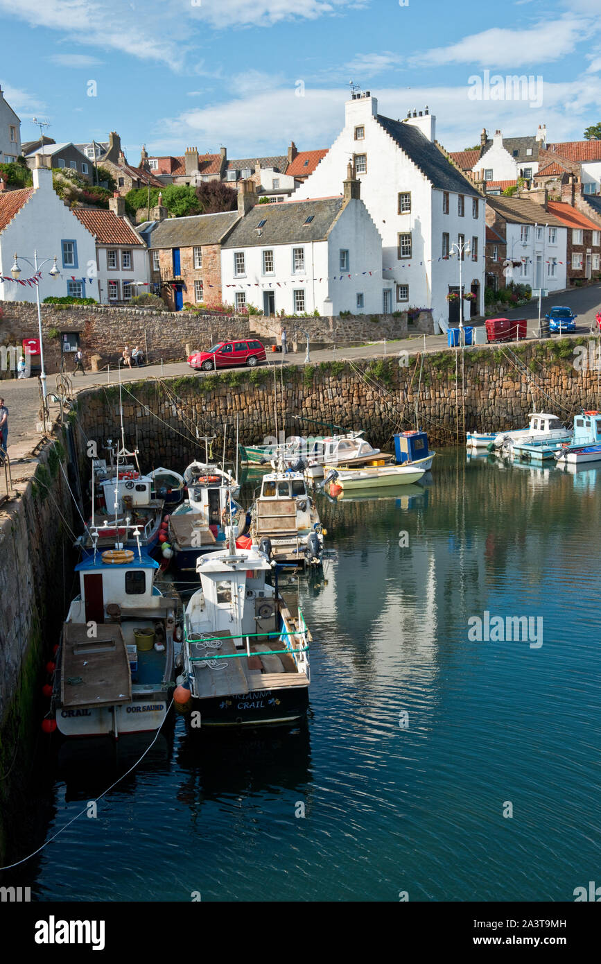 Crail Harbour. Crail, Fife, Scotland Stock Photo Alamy