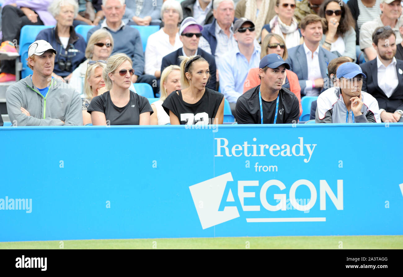 Photo Must Be Credited ©Kate Green/Alpha Press 079802 15/06/2015 Bec Cartwright during The Aegon Championships 2015 at Queens Club London Stock Photo