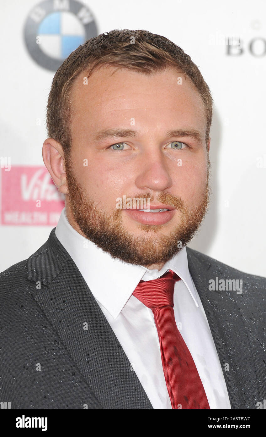 Photo Must Be Credited ©Jeff Spicer/Alpha Press 079852 05/08/2015 Matt Mullan at the Carry Them Home Rugby Dinner held at Grosvenor House London Stock Photo