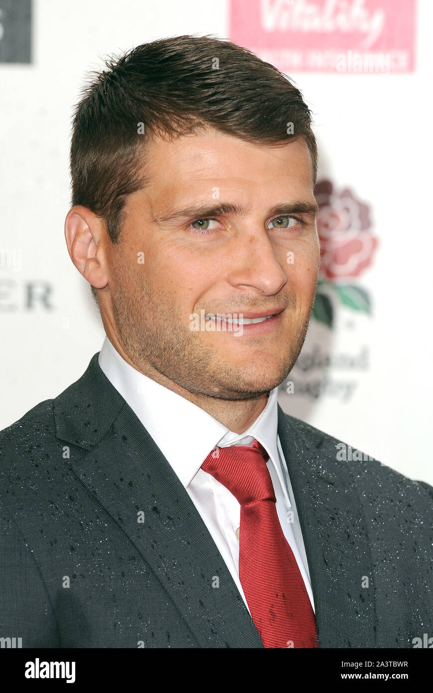 Photo Must Be Credited ©Jeff Spicer/Alpha Press 079852 05/08/2015 Richard Wigglesworth at the Carry Them Home Rugby Dinner held at Grosvenor House London Stock Photo