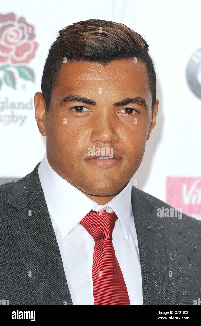 Photo Must Be Credited ©Jeff Spicer/Alpha Press 079852 05/08/2015 Luther Burrell at the Carry Them Home Rugby Dinner held at Grosvenor House London Stock Photo