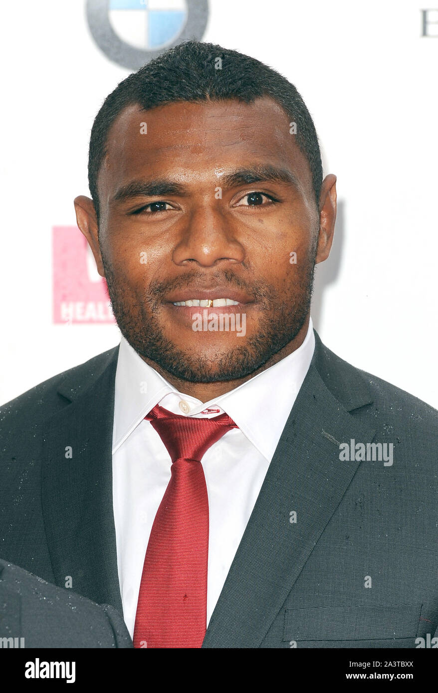 Photo Must Be Credited ©Jeff Spicer/Alpha Press 079852 05/08/2015 Semesa Rokoduguni at the Carry Them Home Rugby Dinner held at Grosvenor House London Stock Photo