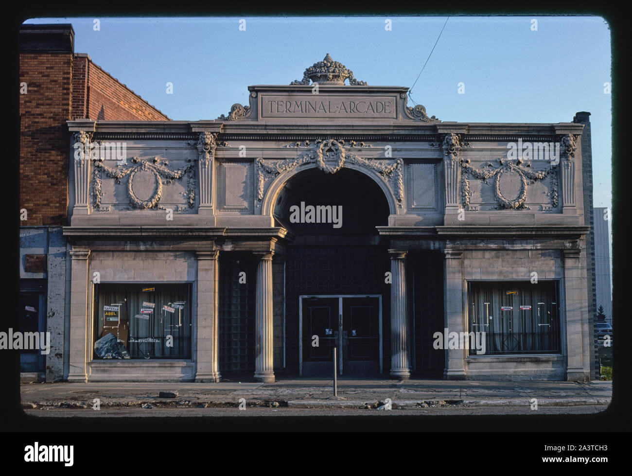 Terminal Arcade, Wabash Avenue, Terre Haute, Indiana Stock Photo Alamy