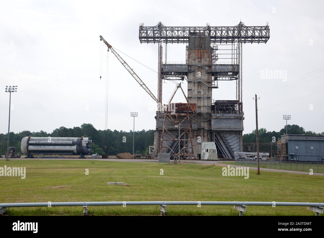 Testing platform, Redstone Arsenal, Huntsville, Alabama Stock Photo Alamy