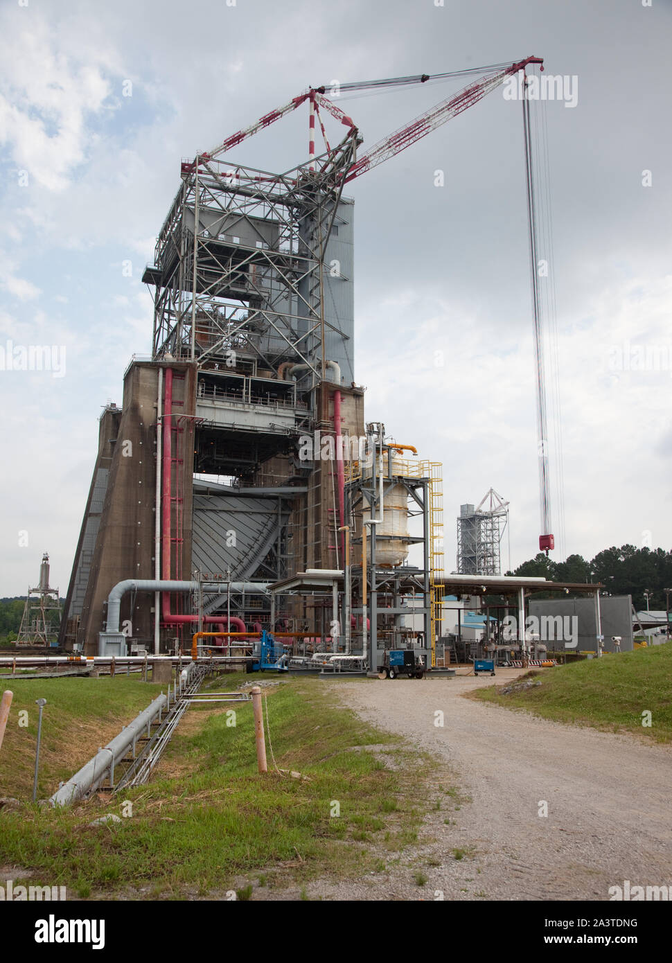 Testing platform, Redstone Arsenal, Huntsville, Alabama Stock Photo Alamy