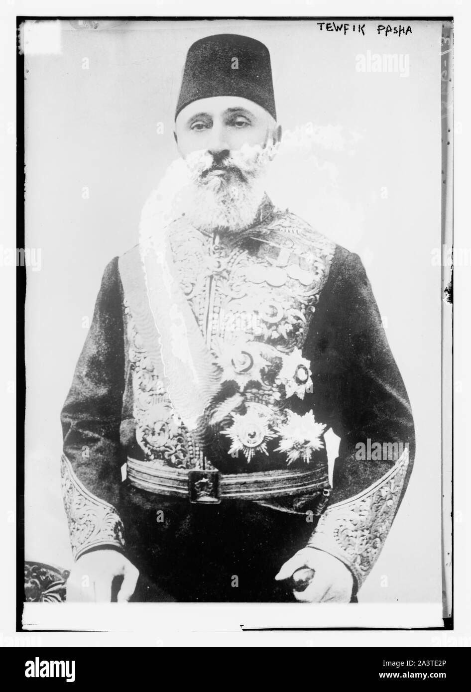 Tewfik Pasha Stock Photo Alamy