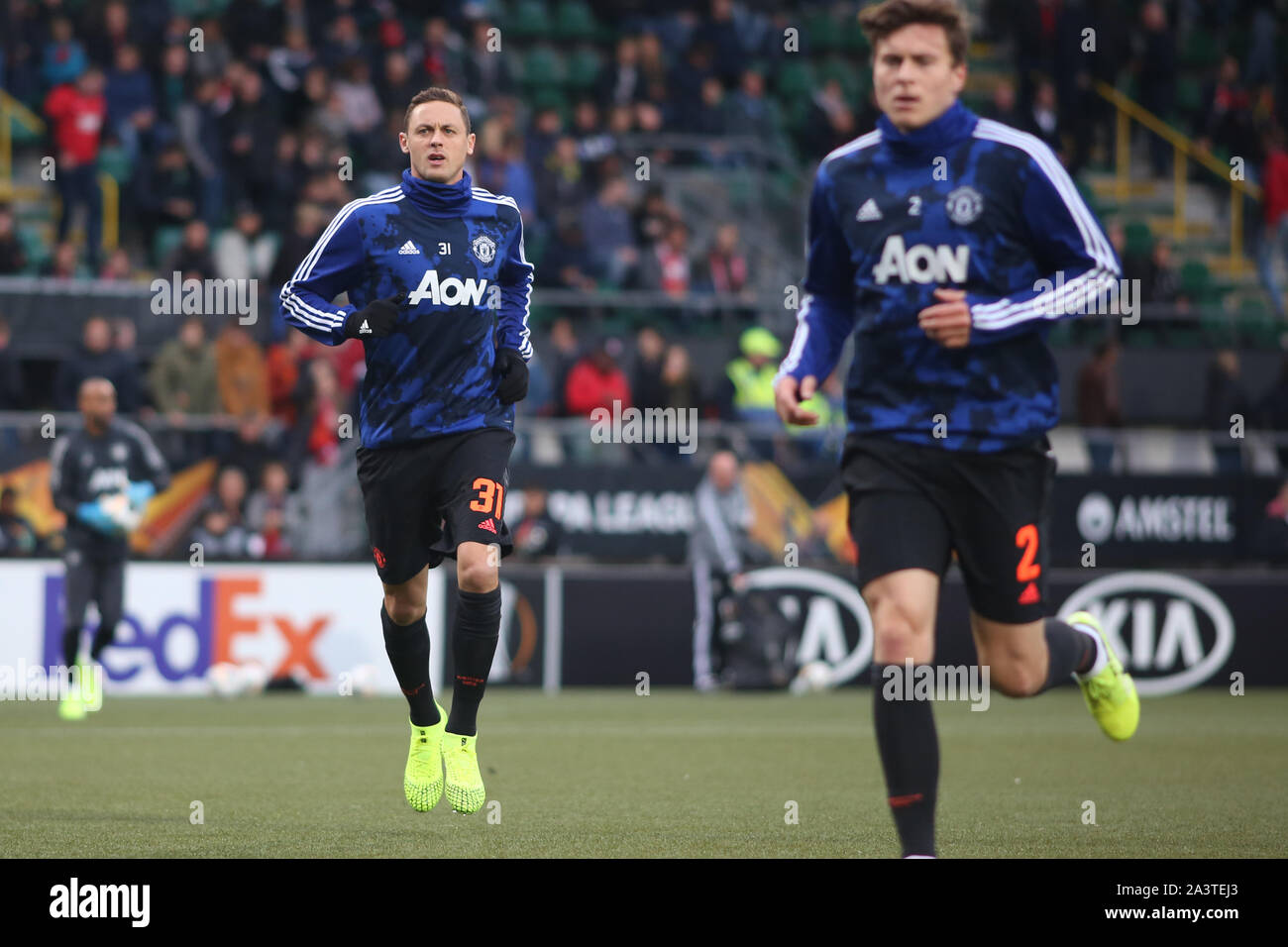 THE HAGUE, NETHERLANDS - OCTOBER 3, 2019: Nemanja Matic (Manchester United) pictured during the 2019/20 UEFA Europa League Group L match. Stock Photo