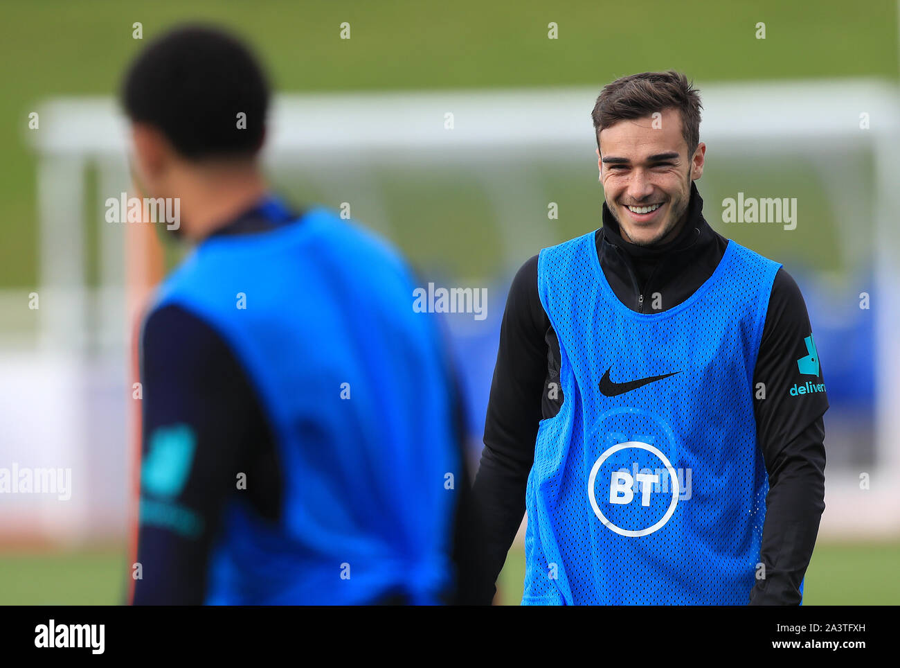 England's Harry Winks during a training session at St George's Park, Burton. Stock Photo