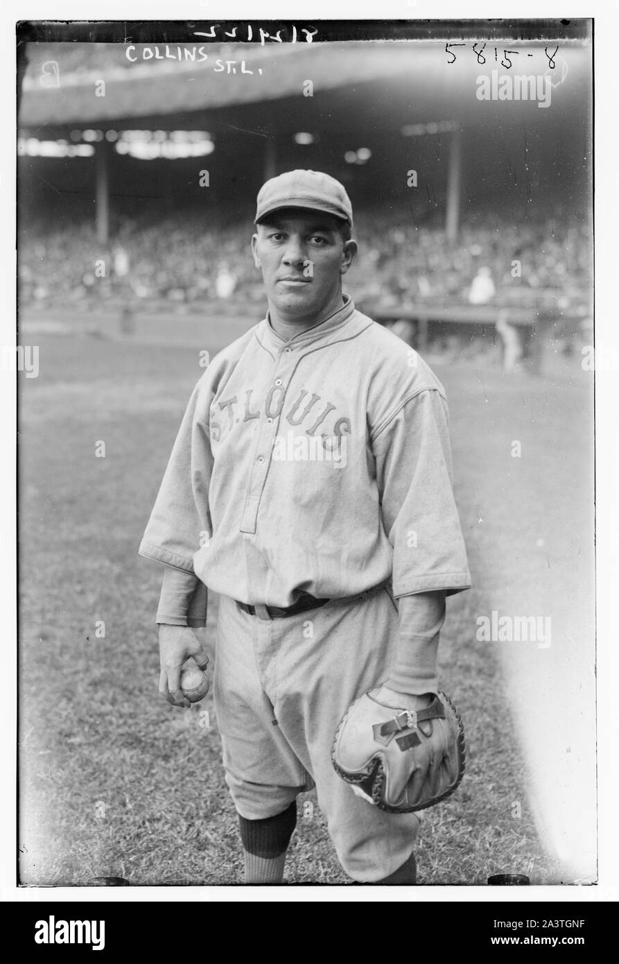 Tharon Pat Collins, St. Louis NL (baseball) Stock Photo