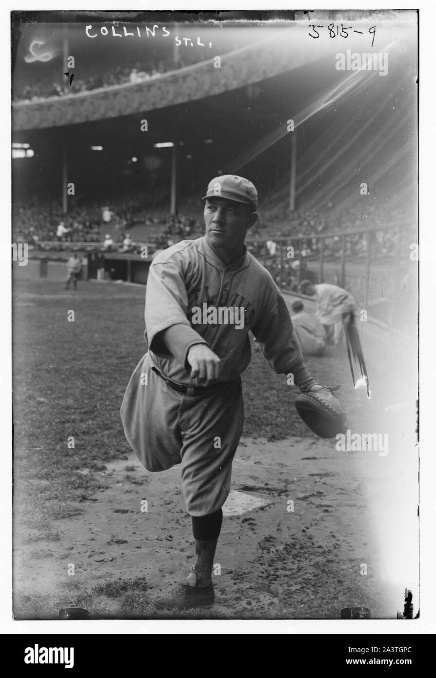 Tharon Pat Collins, St. Louis NL (baseball) Stock Photo