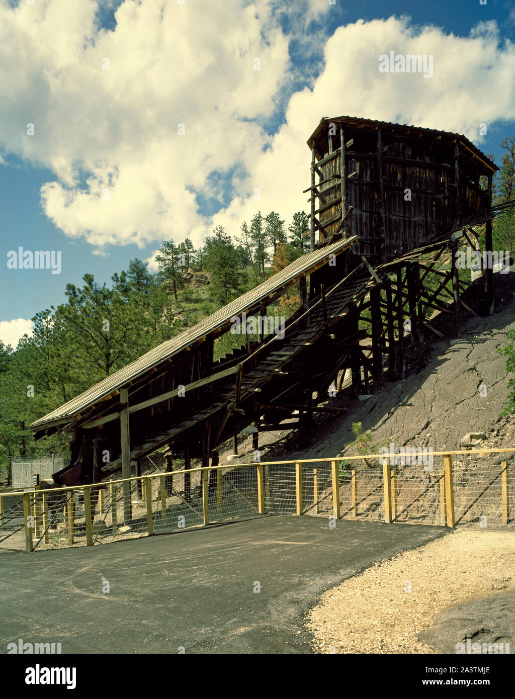 The Aladdin Tipple, Aladdin, Wyoming Stock Photo Alamy