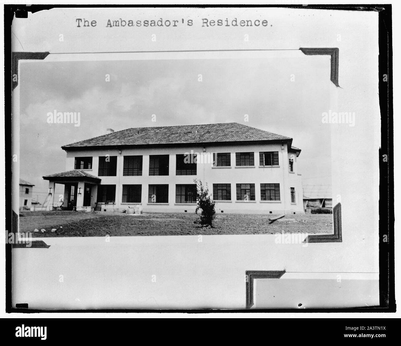The Ambassador's residence, Nanking, China Stock Photo