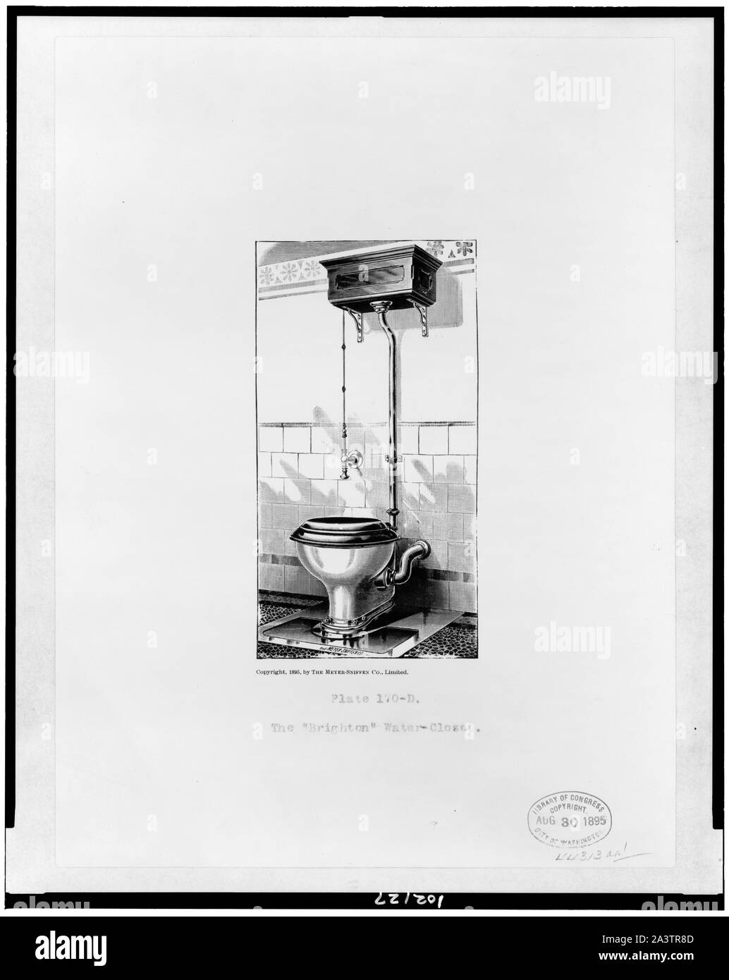 The Brighton watercloset Stock Photo Alamy