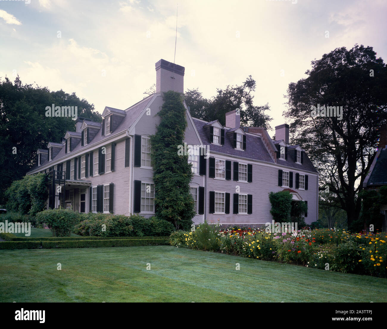 The Old House, home to two presidents: John and John Quincy Adams, Quincy, Massachusetts Stock Photo