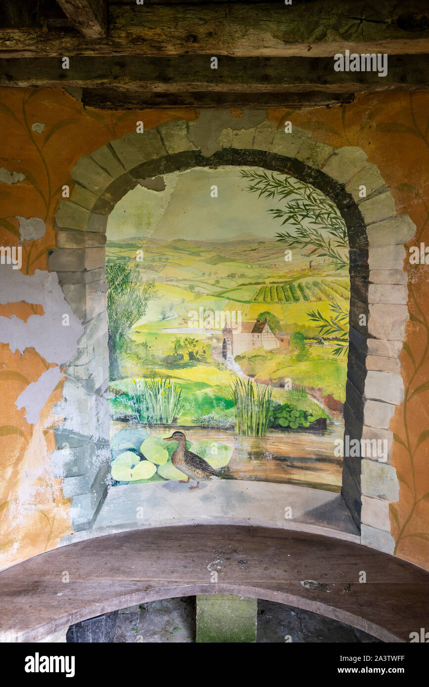 English garden scene painting hires stock photography and images Alamy