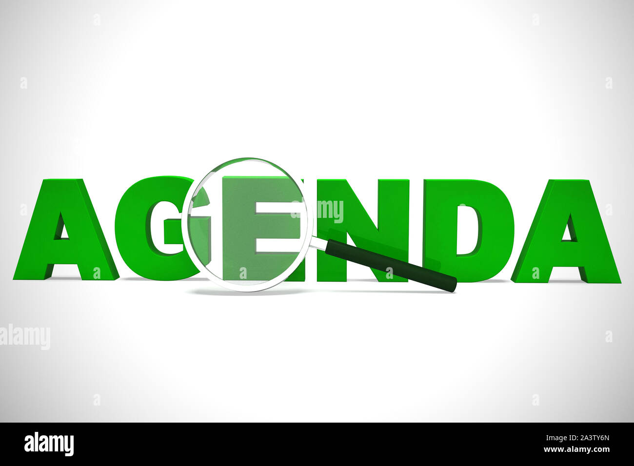Business Agenda Concept Icon Meaning Timetable Or Schedule For Personal Organisation A Journal 