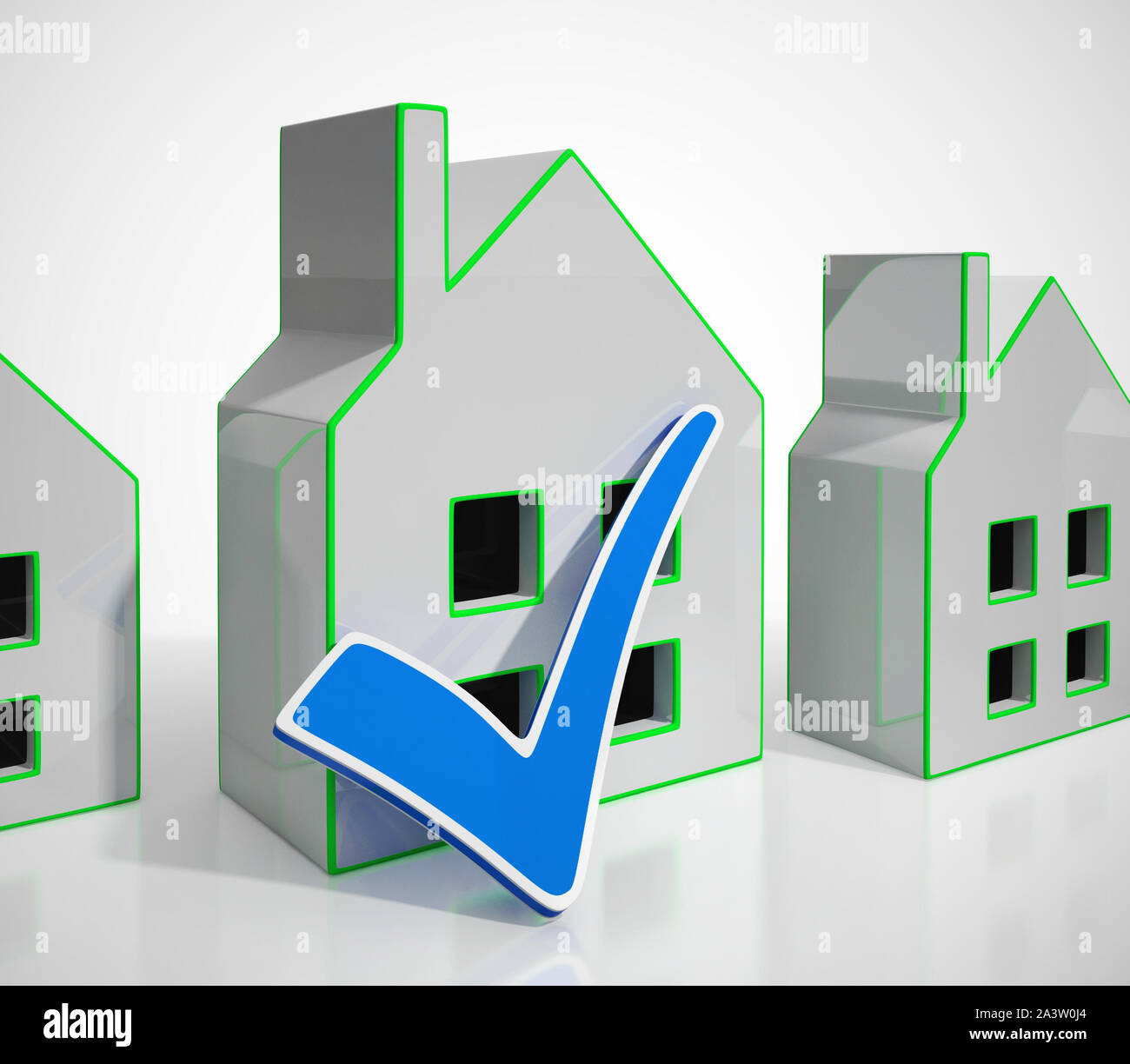 Home ownership concept icon means real estate through the