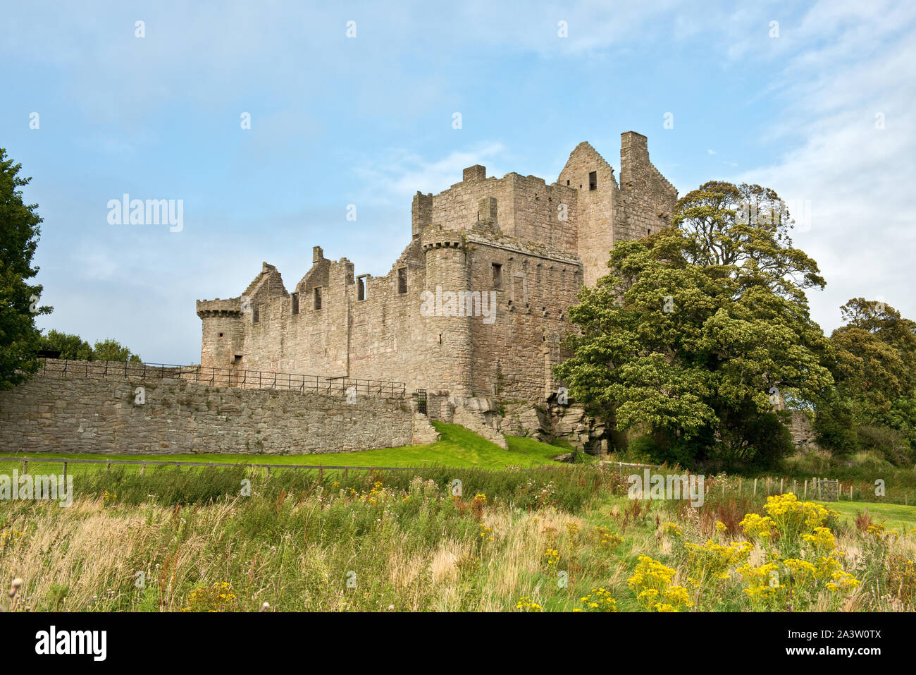 Craigmillar Castle. Edinburgh, Scotland Stock Photo