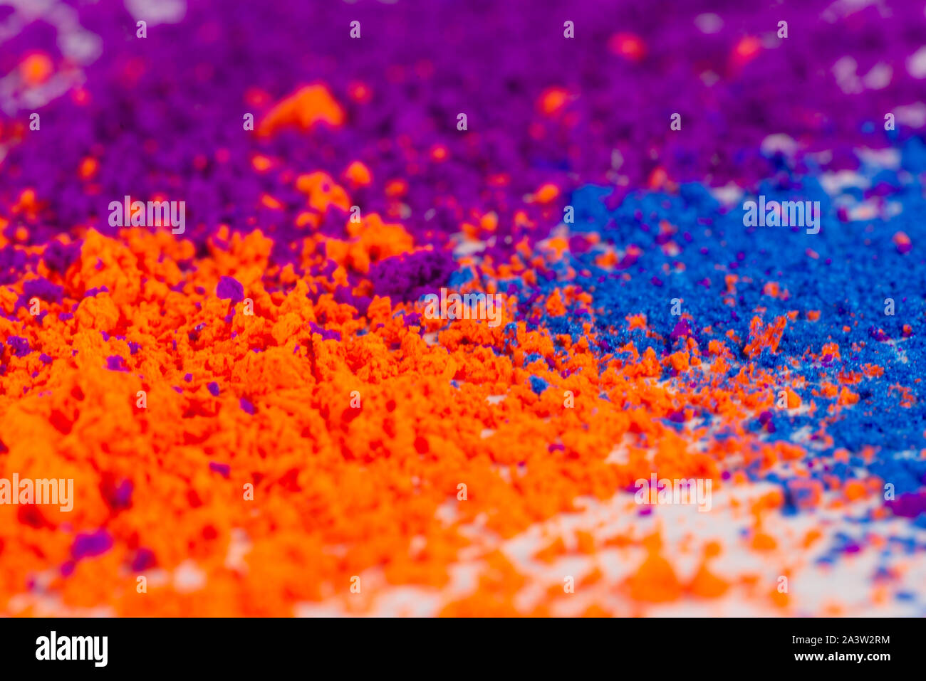 Multicolor abstract background, template powder colors Stock Photo