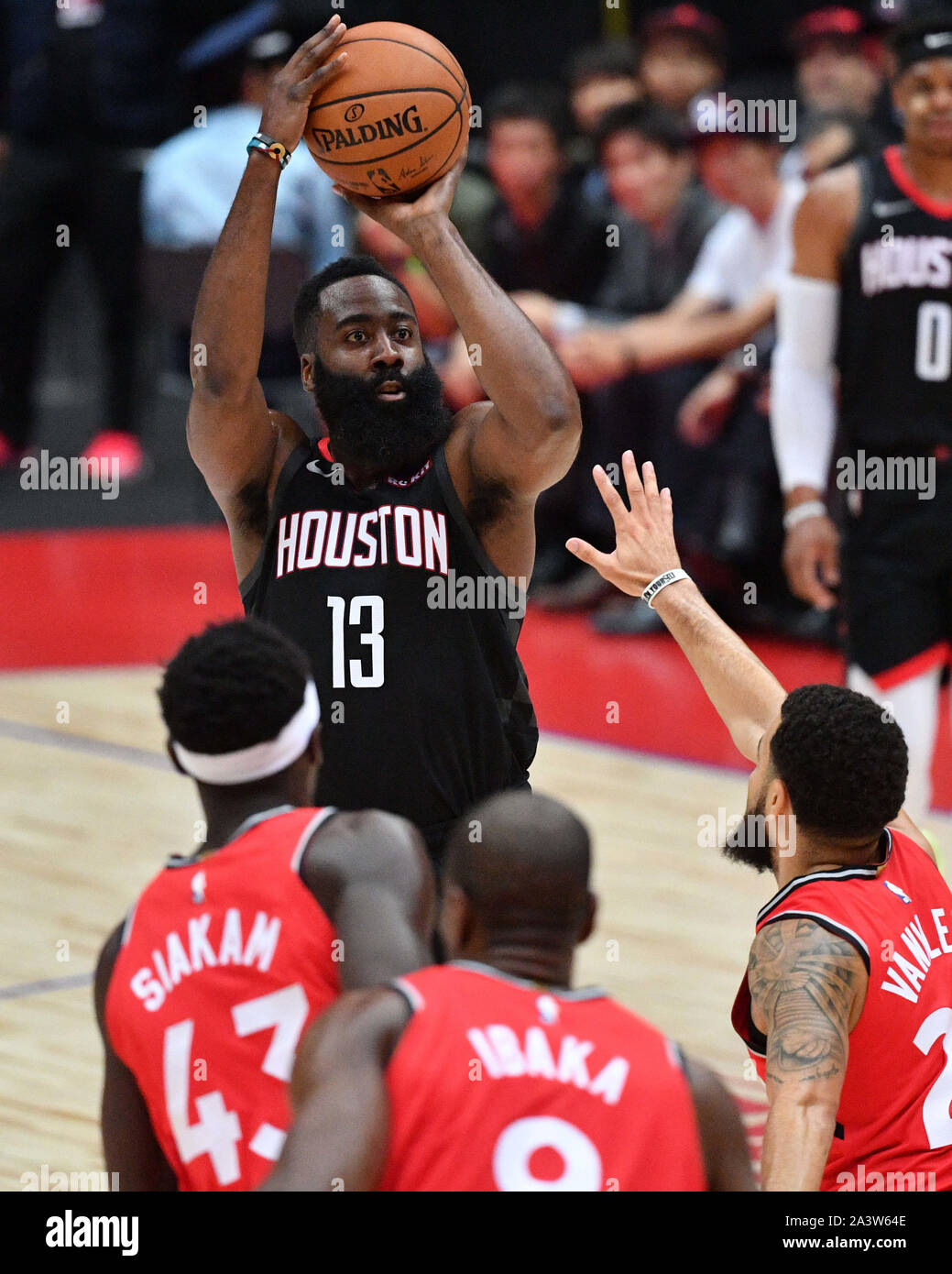 Men's Houston Rockets James Harden Nike Red 2019/20 Hardwood