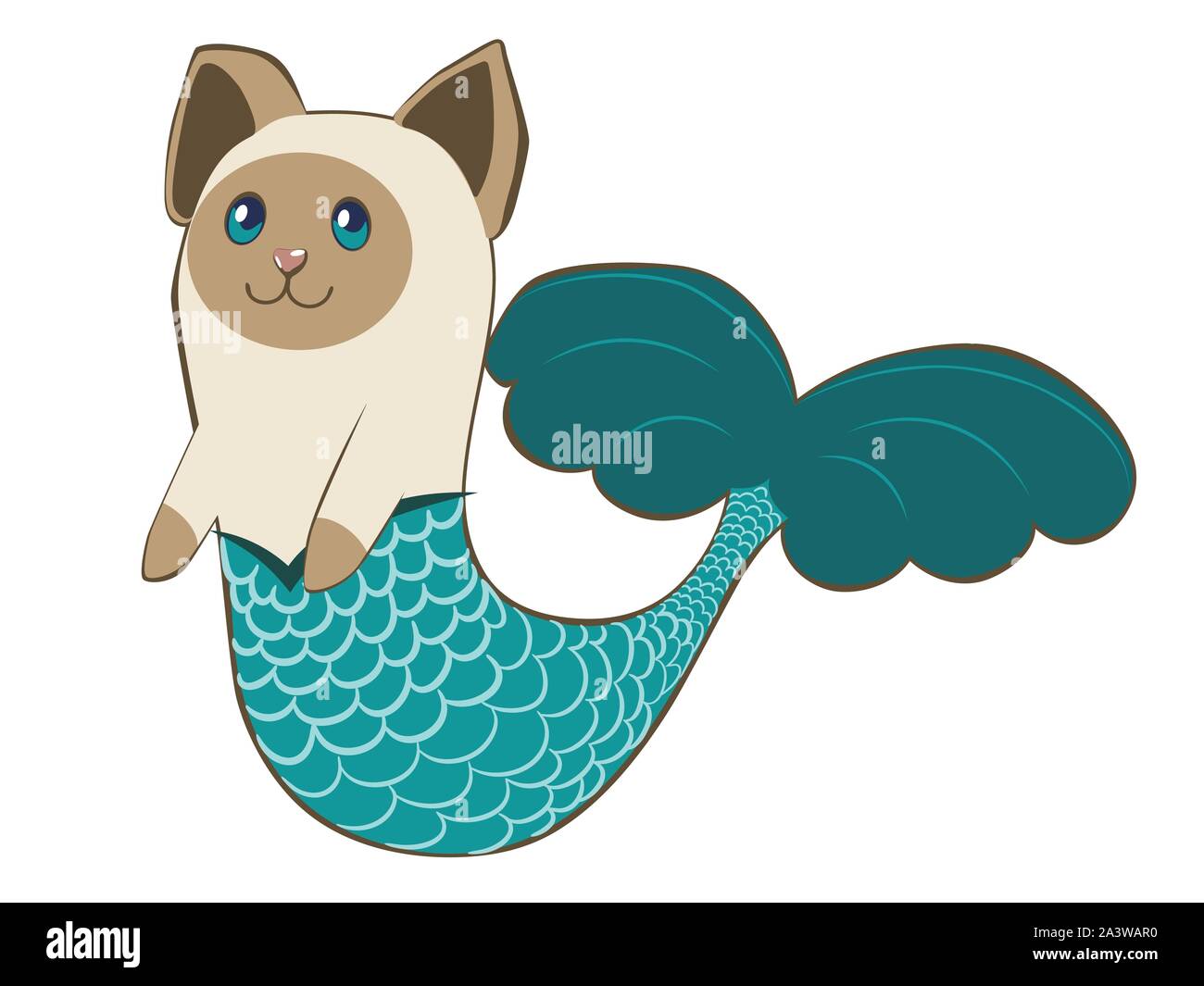 Free Free 176 Mermaid Cat Svg SVG PNG EPS DXF File