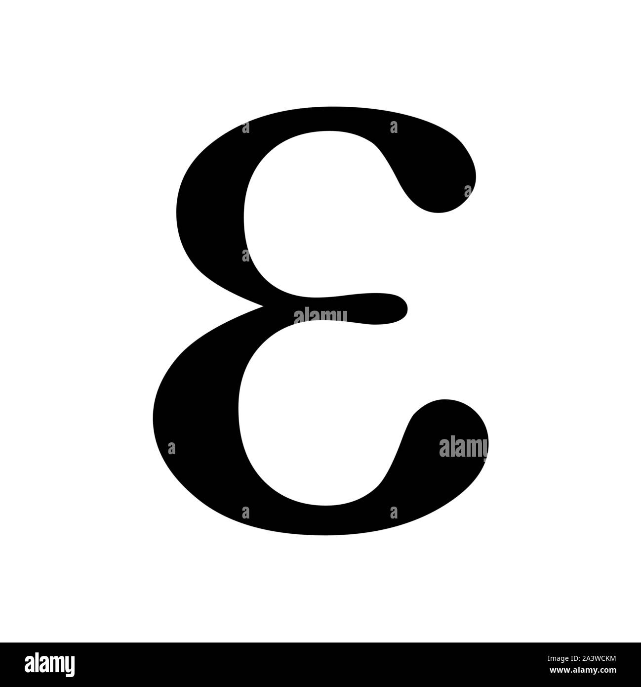 Epsilon icon illustration Stock Vector Image & Art - Alamy