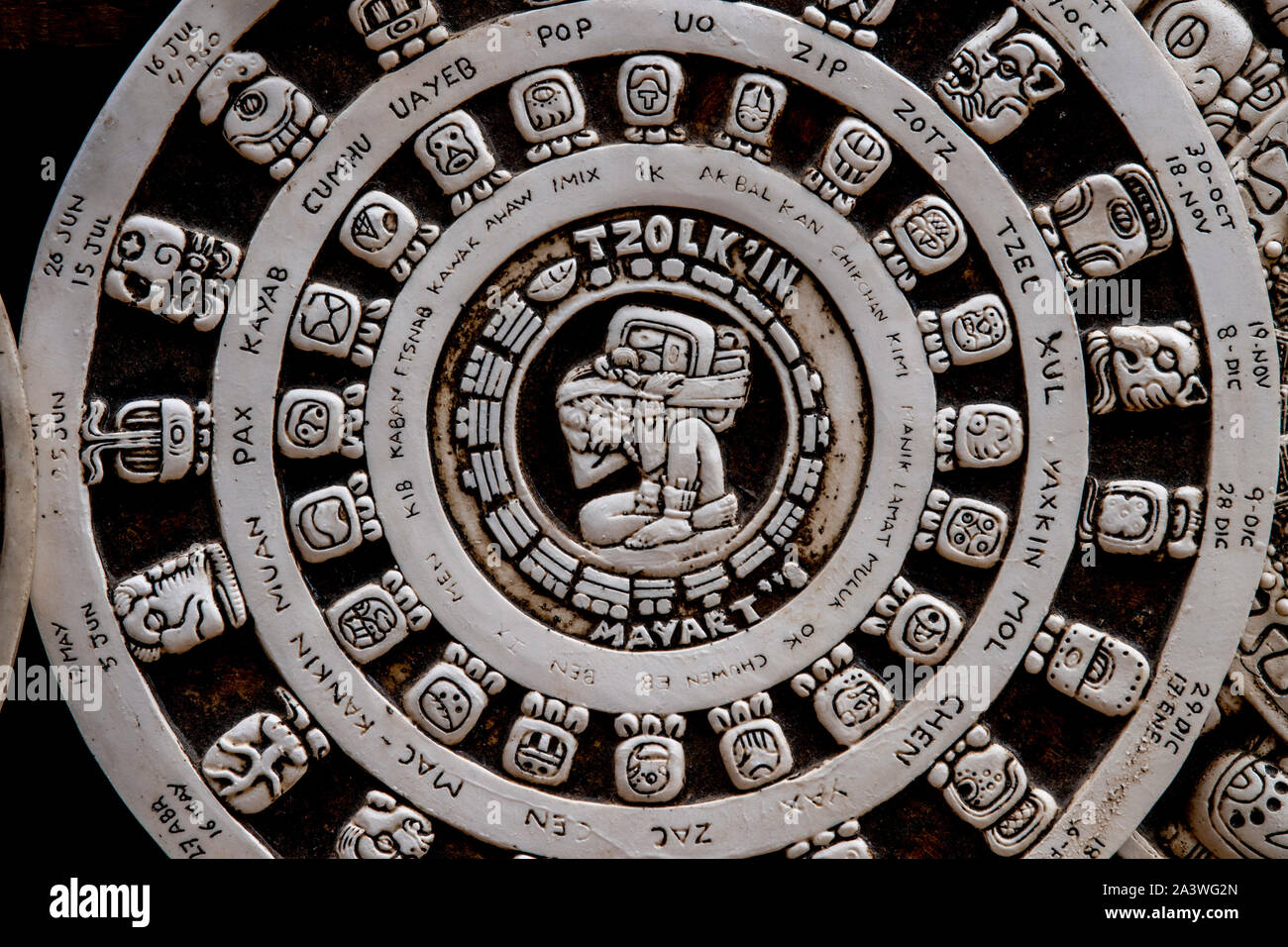 Maya Calendar Aztec High Resolution Stock Photography And Images Alamy