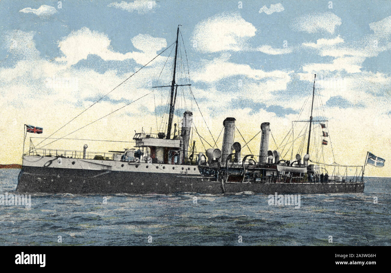 HMS Speedy was a Alarm-class torpedo gunboat of the British Royal Navy. She  was built by Thornycroft from 1892–1894. Converted to a minesweeper in  1908–1909 and continued these duties during the First