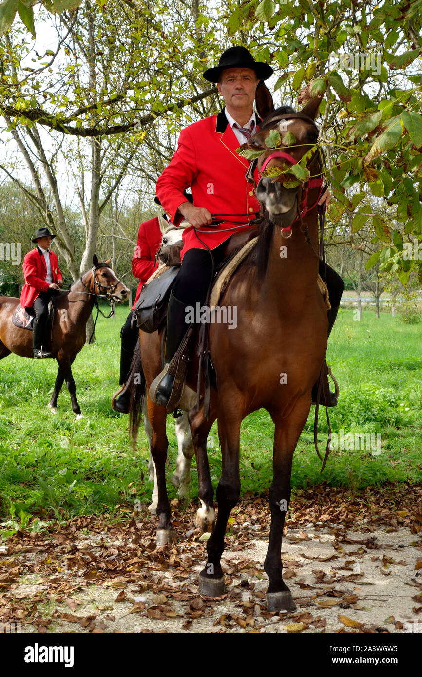 Red horse shop riding jacket