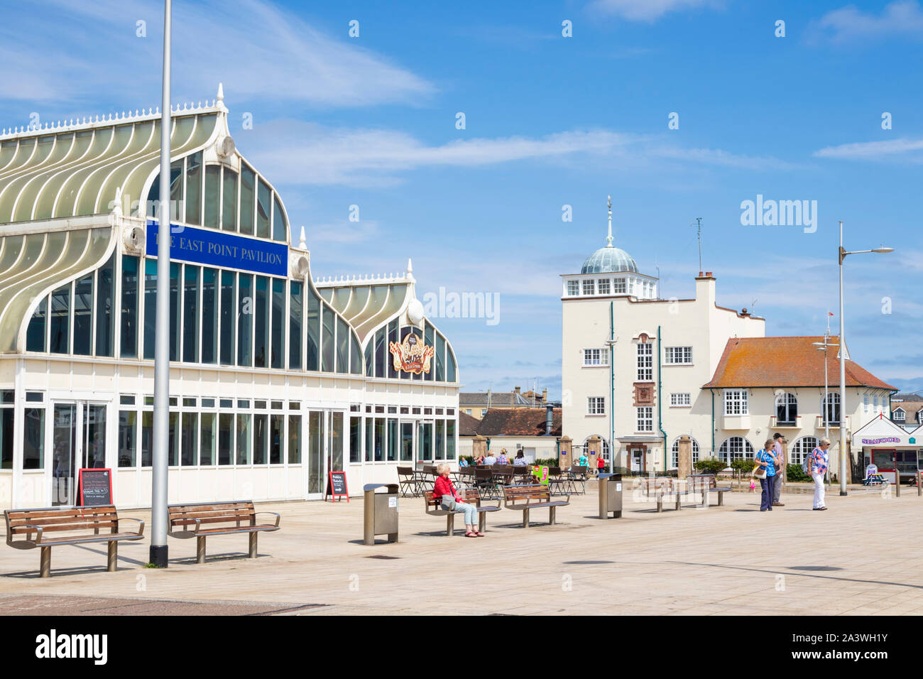 Lowestoft The East Point Pavilion cafe coffee shop Royal Plain Land