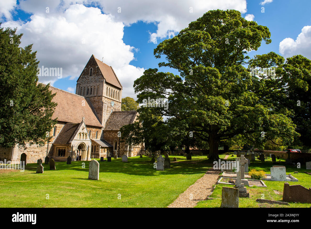 St Lawrence's Church, Castle Rising Norfolk England UK Stock Photo - Alamy