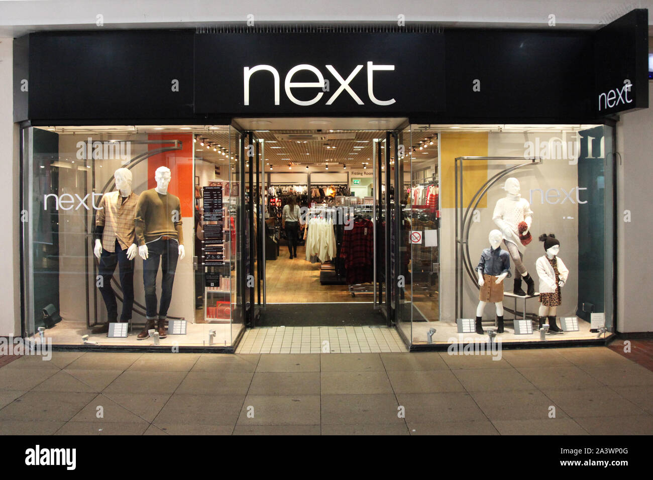 Next Store Front Stock Photos & Next Store Front Stock Images Alamy