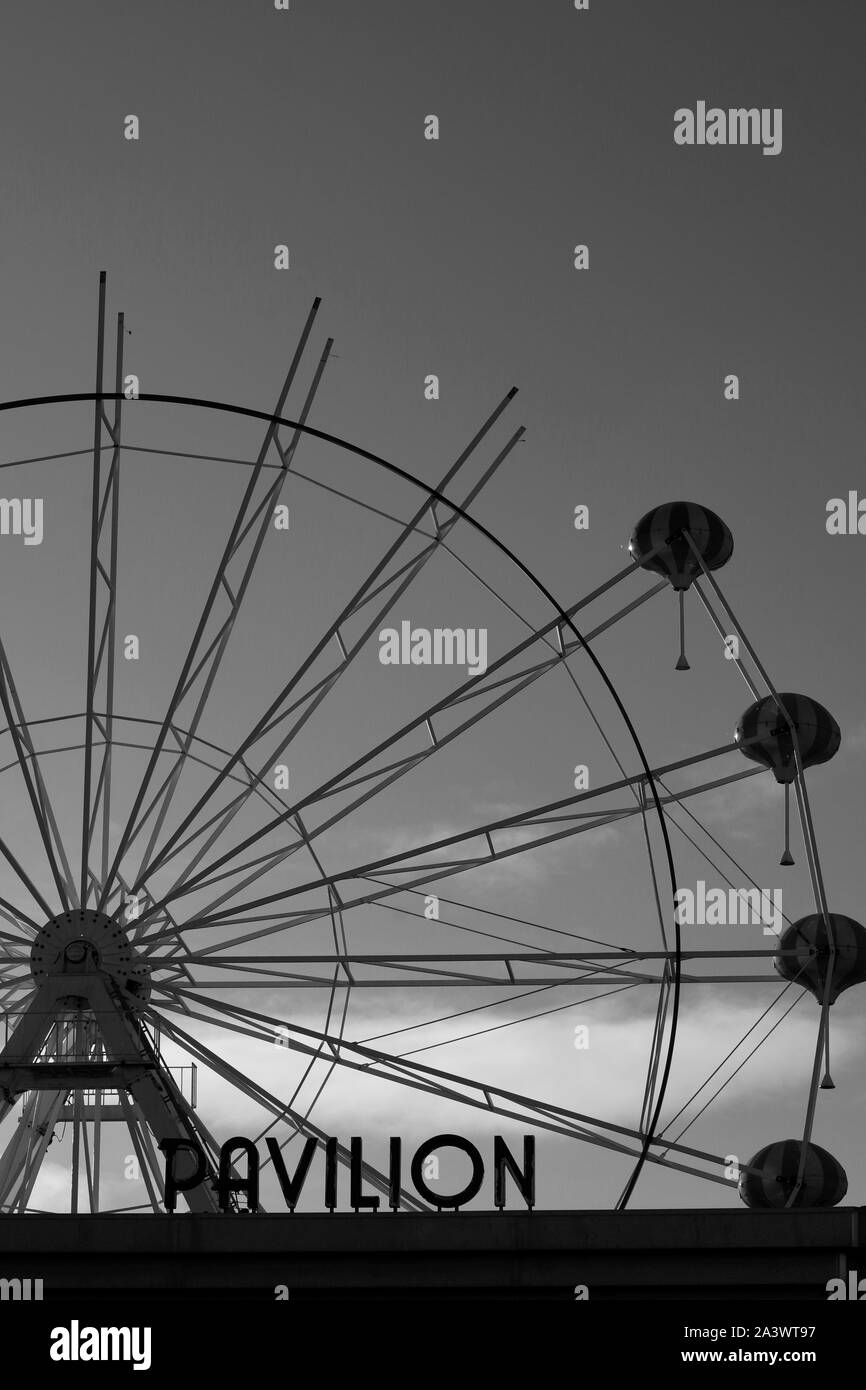 Codona's Grampian Eye Ferris Wheel. Aberdeen, Scotland, UK. Stock Photo
