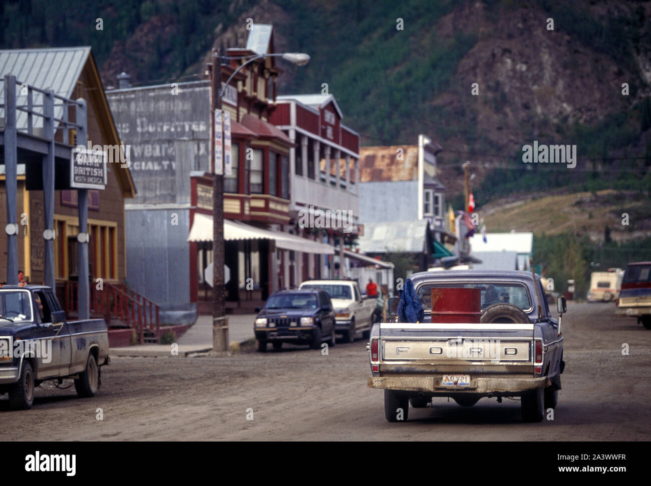 Dawson City Yukon Territory Canada Stock Photo Alamy