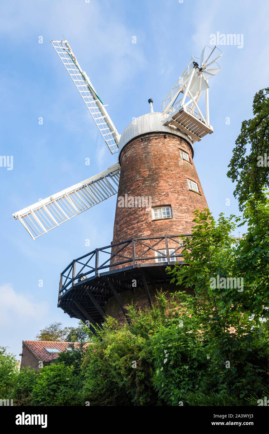Green’s Mill, Sneinton, Nottingham, England, UK Stock Photo