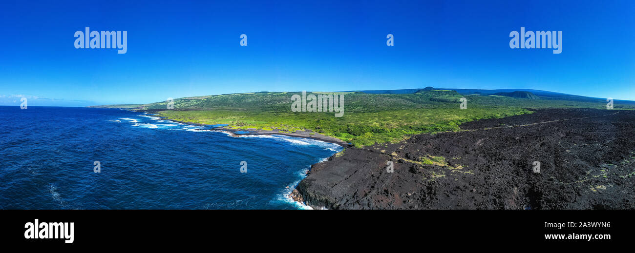 Ke'eku Heiau, Kawa Bay, Kau, The Big Island of Hawaii Stock Photo Alamy