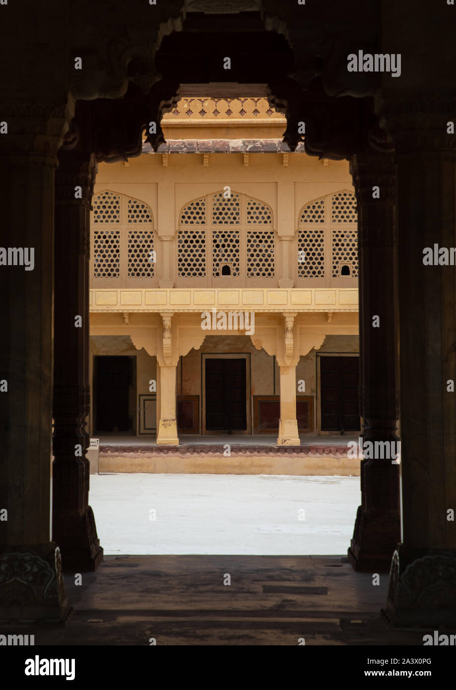 Amer fort palace rajasthan hi-res stock photography and images - Alamy
