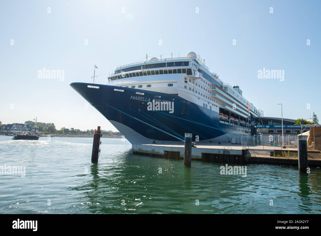 Marella Cruise ship in the port of Warnemunde Stock Photo - Alamy